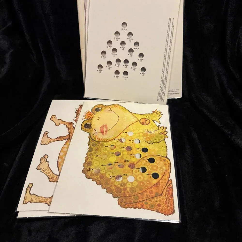 Vintage 1982 Current Arithmetic Animals Math Cards Addition Subtraction 8 Cards